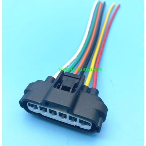 Free Shipping 6 Pin Auto Electric Throttle Restrictor Plug Accelerator Socket Pedal Valve Connector Wire Harness 7283-1968-30