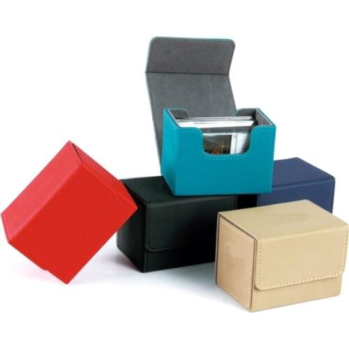 Side-Loading Card Deck Box Case Mtg Pokemon List Yugioh Card Case Binder: 100+ for Pokemon Cards