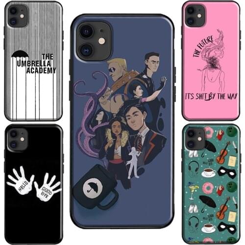 Umbrella Academy TV Series Case For iPhone 11 Pro Max XS X XR 6S 7 8 Plus SE 2020 For iPhone 12 Pro Max mini Coque