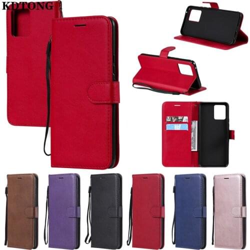 Wallet Phone Case for Oppo A94 A93 Realme V5 V13 5G 8 Pro F19 4G Find X3 Neo Shell Classic Solid Color Flip Protection Cover