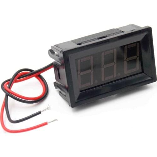 XH-B105 upper and lower limit alarm voltage meter high and low voltage alarm high precision digital display voltage meter connec