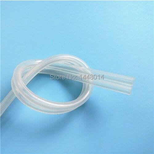 Double line ultra soft silicone printer ink tube for Epson DX5 head Mimaki cap top Mutoh VJ 1604 1624 1618 pump assembly pipe