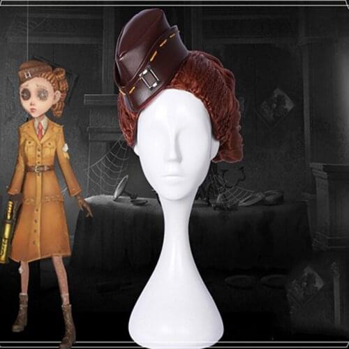 Game Identity V Cosplay Wig Coordinator Martha Behamfil Cosplay Wig Heat Resistant Synthetic Wig Halloween Carnival Party