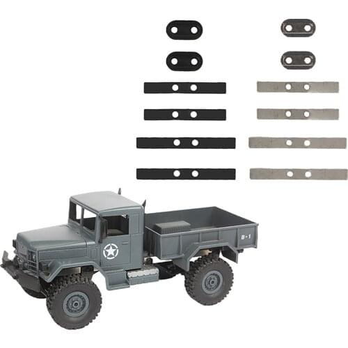 Metal Chassis Steel Plate Slat for WPL 4/6 WD Military Truck RC Car Upgrade Part