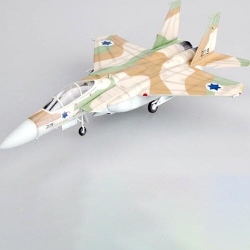 Diecast Airplane Model 1/72 Scale Israeli Air Force F-15I Desert Eagle Fighter Static Display Adult Collection Classic Gifts