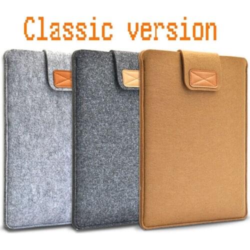 New Fashion Soft Sleeve Bag Case For Apple Macbook Air Pro Retina 11 12 13 15 Laptop Anti-scratch Cover For Mac book 13.3 inch