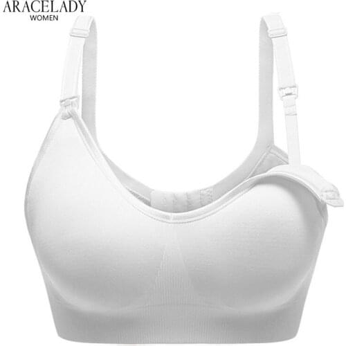 Maternity Clothings Nursing Bra for Breastfeeding Bras - Maternity Women Feeding Baby Accessories Underwear Breast Front Poppers