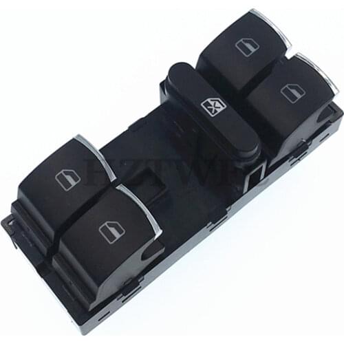 Driver Side Master Window Controller Switch 5ND959857 New For VW Touran Tiguan Passat B6 B7 CC Golf MK5 MK6 Jetta III AMAROK