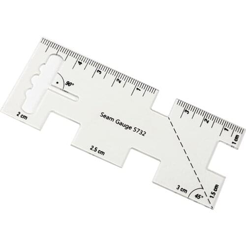 Transparent Rectangle Quilting Template Tailor DIY Sewing Ruler Measure Tools