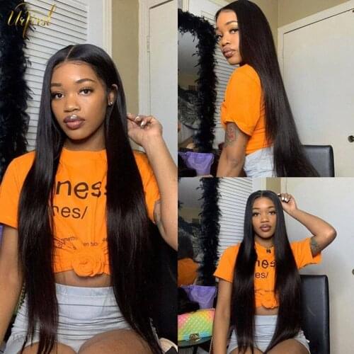 Straight Lace Front Wig 13x6 Brazilian Lace Front Human Hair Wigs Transaprent Lace Wig For Black Women Remy Lace Frontal Wig