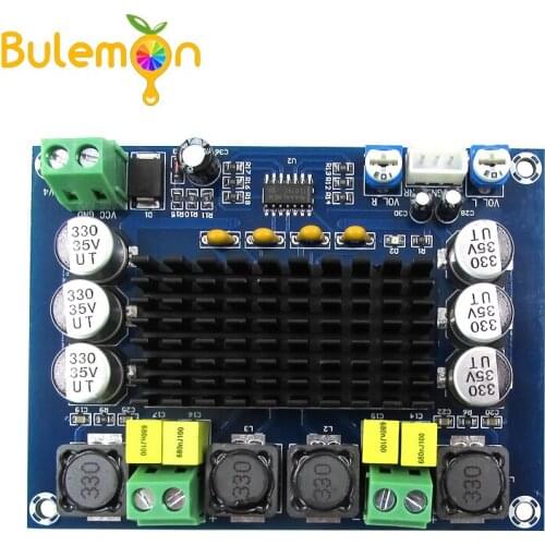 TPA3116 TPA3116D2 Dual Channel Stereo High Power Digital Audio Power Amplifier Board 2*120W Amplificador DIY Module XH-M543