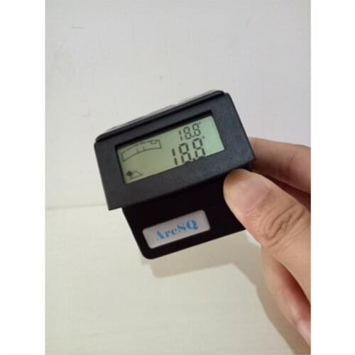 JY360 Bevel Box 360degree Angle Gauge Meter W flip Up Protractor Inclinometer Level Drainage Slopes Reference Surface Fast