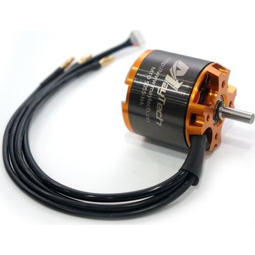 In Stock! 5055 220KV Brushless Outrunner Motor 70KV 6mm Shaft Open Cover Electric Skateboard Longboard Motor for ROV E-bike