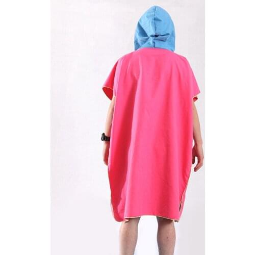 Women Men Bath Towel Dive Quick-drying Cloak Sunscreen Beach Blouse Dressing Cover Adult Light Bathrobe Beach Cloak Bathrobe