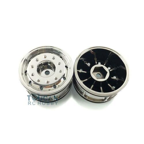 1/14 RC 3Axles Tractor Truck Model 1pair Hercules Plastic Single Wheel Hub A Car TH01348-SMT4