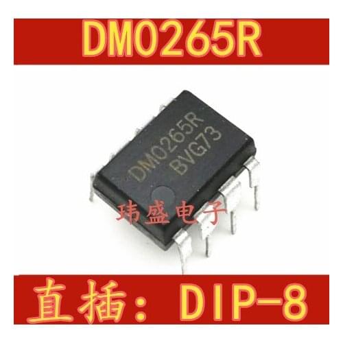 10pcs DM0265R DIP8 FSDM0265R