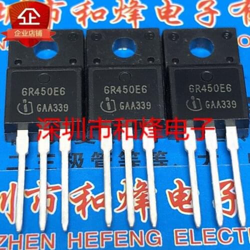 100% New&original 6R450E6 IPA60R450E6 TO-220F 600V 9.2A
