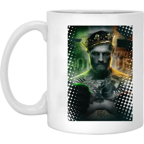 2020 The King Conor Mcgregor Stylish Creative 350ml Travel Ceramic Coffee Cup Mug