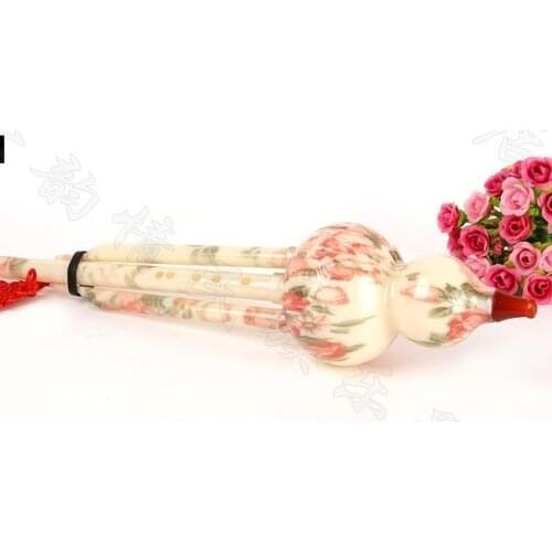 2016Blue And White National Musical Instrument Musical Instrument Hulusi Hulusi Shipping Beginner Models