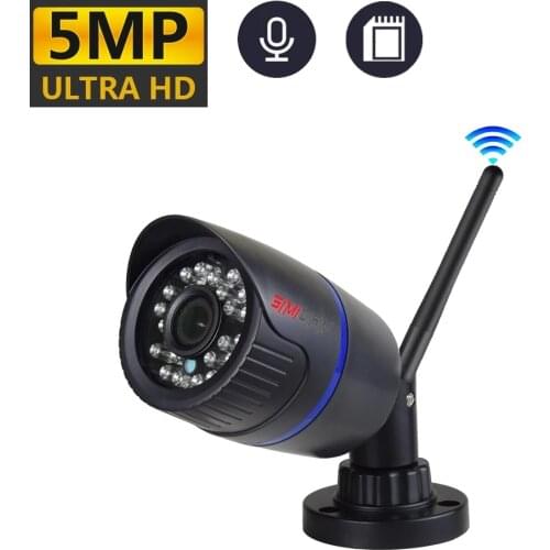 5MP 2KHD smart Wifi ip Camera Outdoor ONVIF P2P Audio CCTV With SD Card port Wireless app Remote ICSee Video Surveillance camera