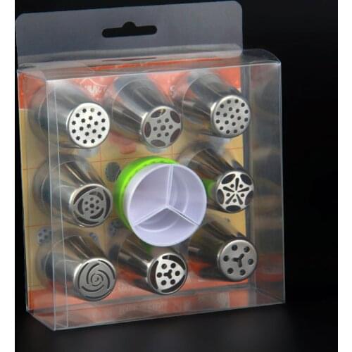 60 set/lot Russian Tulip Nozzle Perfect For Cake Cupcake Decorating Icing Piping Nozzles russian rose nozzles tips 10pcs/set