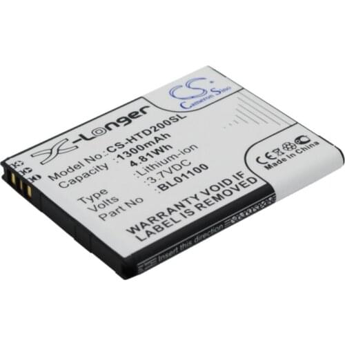 Cameron Sino 1300mah battery for HTC A320E Desire 200 200 102e C G2 Golf PO60100 35H00194-04M 99H10905-00 BA S840