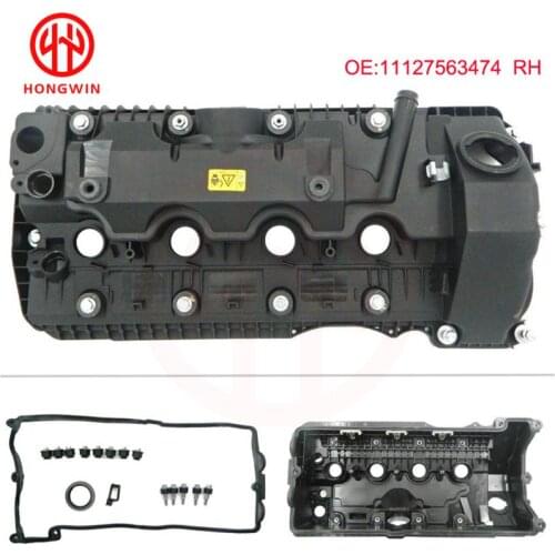 Engine Valve Cover Bolts & Seal & Gasket RH Side Cylinders 11127563474 For BMW E53 E60 E63 E65 E66 E70 545i 550i 650i 745i 750i