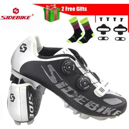 SIDEBIKE Outdoor Sapatilha Ciclismo MTB Cycling Shoes Men Road Bicycle Shoes Professional Race Self-Locking Mountain Bike Sneake