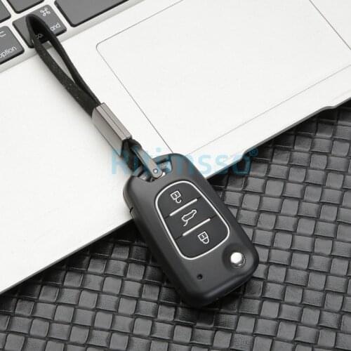 Alloy Car Key Case for Kia Sportage Rio 3 Soul Optima Ceed Pro K5 K2 Pride for Hyundai I20 I30 Ix20 Ix35 Elantra Accent Shell
