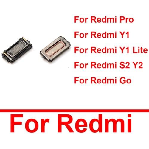 Earpiece Speaker For Xiaomi Redmi Note S2 Y2 Go Y1 5A Lite Pro Ear Speaker Sound Earphone Ear Piece Flex Cable Repair Parts