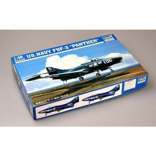 Trumpeter 1/48 02834 U.S. Navy F9F-3 Panther
