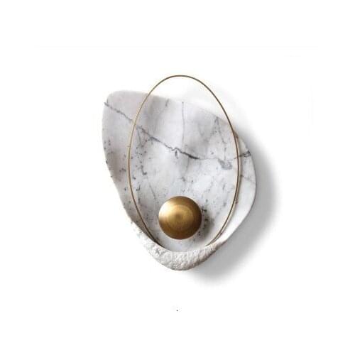 Classical Wall Lamp Decoration Marble Wall Light Sconce For Indoor Bathroom Wall Light Fixture Aplique Luz Pared