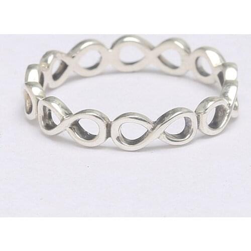 Authentic S925 Infinite Shine Ring For Women Wedding Party fit Lady Fine Jewelry