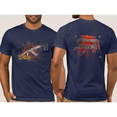 Soviet Union AK-47 Children of Revolution T-Shirt Cotton O-Neck Short Sleeve Mens T Shirt New Size S-3XL