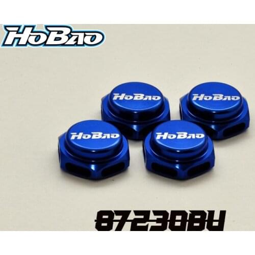 Original OFNA/HOBAO RACING [87230BU] CAP WHEEL NUT 17mm (BLUE) , Pitch 1.25MM,4PCS For HYPER HN FS HSP XRAY ARRMA TRAXXA AE