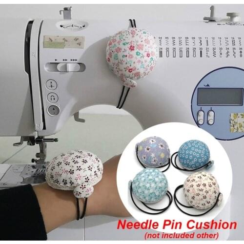 Lovely Wrist Strap Sewing Needle Pin Cushion DIY Craft Tool For Stitch Needlework