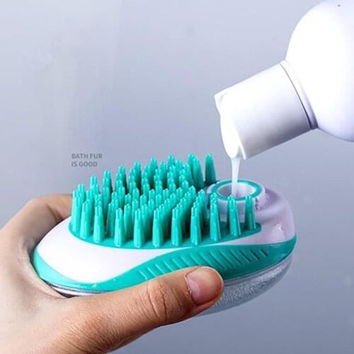 Pet Compressions Bath Brush Store Shower Gel Cat Accessories Cat Grooming Supplies Scrub Massage Brush Dog Bathing Brushes
