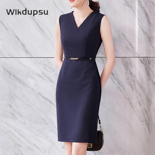 Women Spring Fall High Quality Dress Office Ladies Work Wear Formal Elegant Slim Pencil Midi Dresses Blazer Female Party Vestido