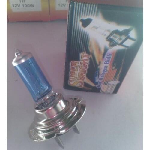 500pcs 12V or 24V 55W or 100W Xenon Headlight H7 Light Bulbs White LED Car lamp Free shipping High Quality#3511