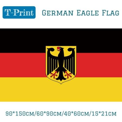 90*150cm/60*90cm/40*60cm/15*21cm Germany German Eagle Flag 3*5 Feet Deutschland Hawk