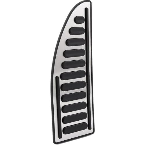 Car styling No Drill and Non Slip Footrest Pedal Pad Sticker For Ford Focus 2 focus 3 Focus 4 Fiesta Mondeo Fusion Kuga Escape