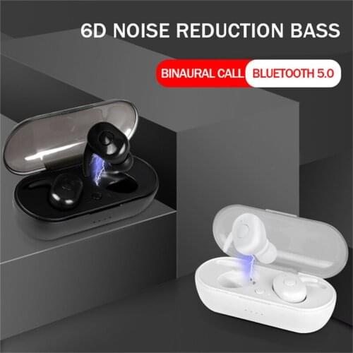 TWS Wireless Earphone Bluetooth 5.0 Stereo Surround Sound And Bass Sport Headset Travel Mountain Headset For Android Ios