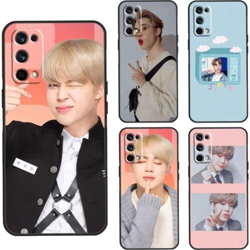 Cute park jimin Kpop Case For OnePlus 8T 7T Nord 7 8 9 Pro Cover For Realme 8 7 6 Pro Q3 C3 C11 C15 C21 GT Neo