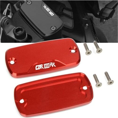 For Honda CBR1000RR CBR 1000RR 2004-2005 Motorcycle CNC Aluminum Front Brake Reservoir Fluid Tank Cover Oil Cap CBR 1000 RR