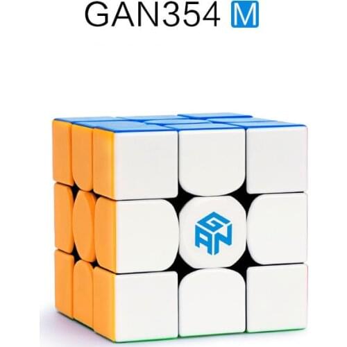 GAN354 V2 M 3x3x3 cube magnetic cube with GES speed professional game puzzle adult children toy gift 3 * 3 * 3 cube