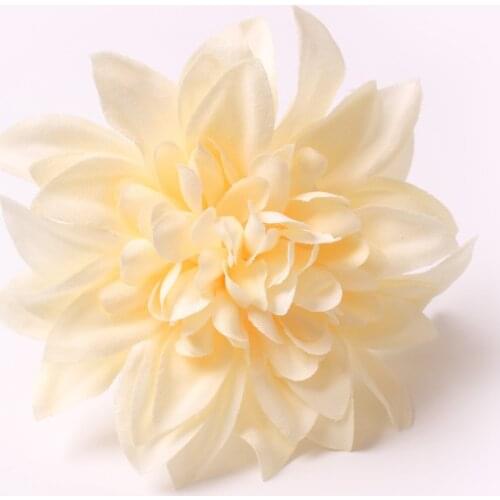 4pcs Wedding simulation dahlia napkin ring wedding guide decoration flower chair decoration napkin ring