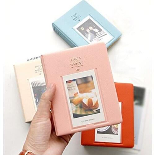 64 Pockets Polaroid Photo Album Mini Instant Picture Case Storage For Fujifilm Instax Mini Film 8 Korea Instax Album Fotografia
