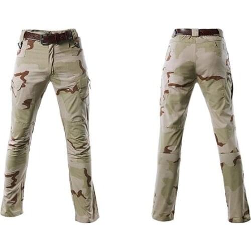 Plenty Of Pockets Casual Trousers Mens Pants Desert Camouflage Cargo Pants For Men