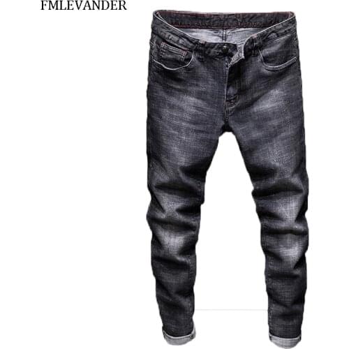 Men New Fashion Design Jean Stretch Embroidery Skinny Jeans Men