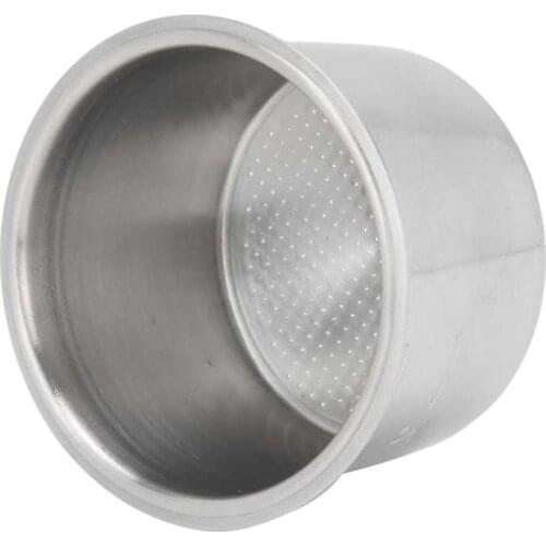 Magots Set Home Coffee Making 51mm Stainless Steel Coffee Filter Single Wall Non‑Pressurized Porous Filter Basket 4 Cups